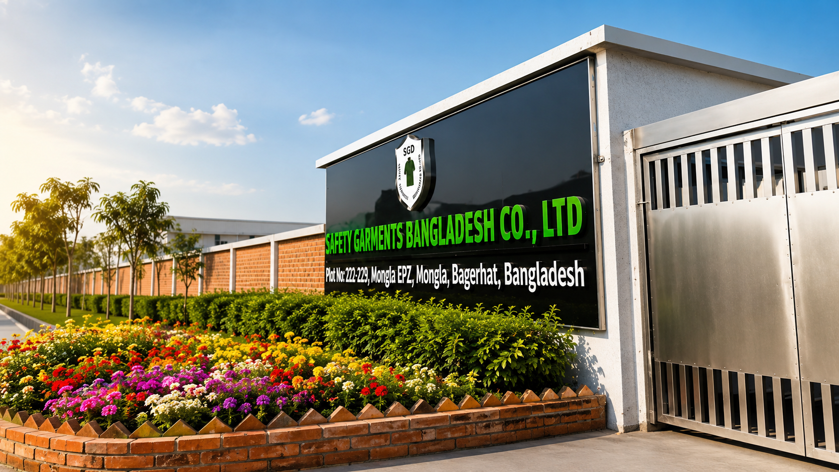 SAFETYGARMENTS IndustrialSafe factory exterior